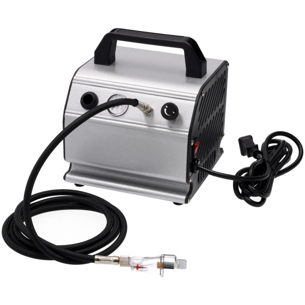 Basic 115 Volt Small Airbrush Compressor Set Airbrush
