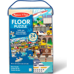 Traffic Jam 24-Piece Floor Puzzle