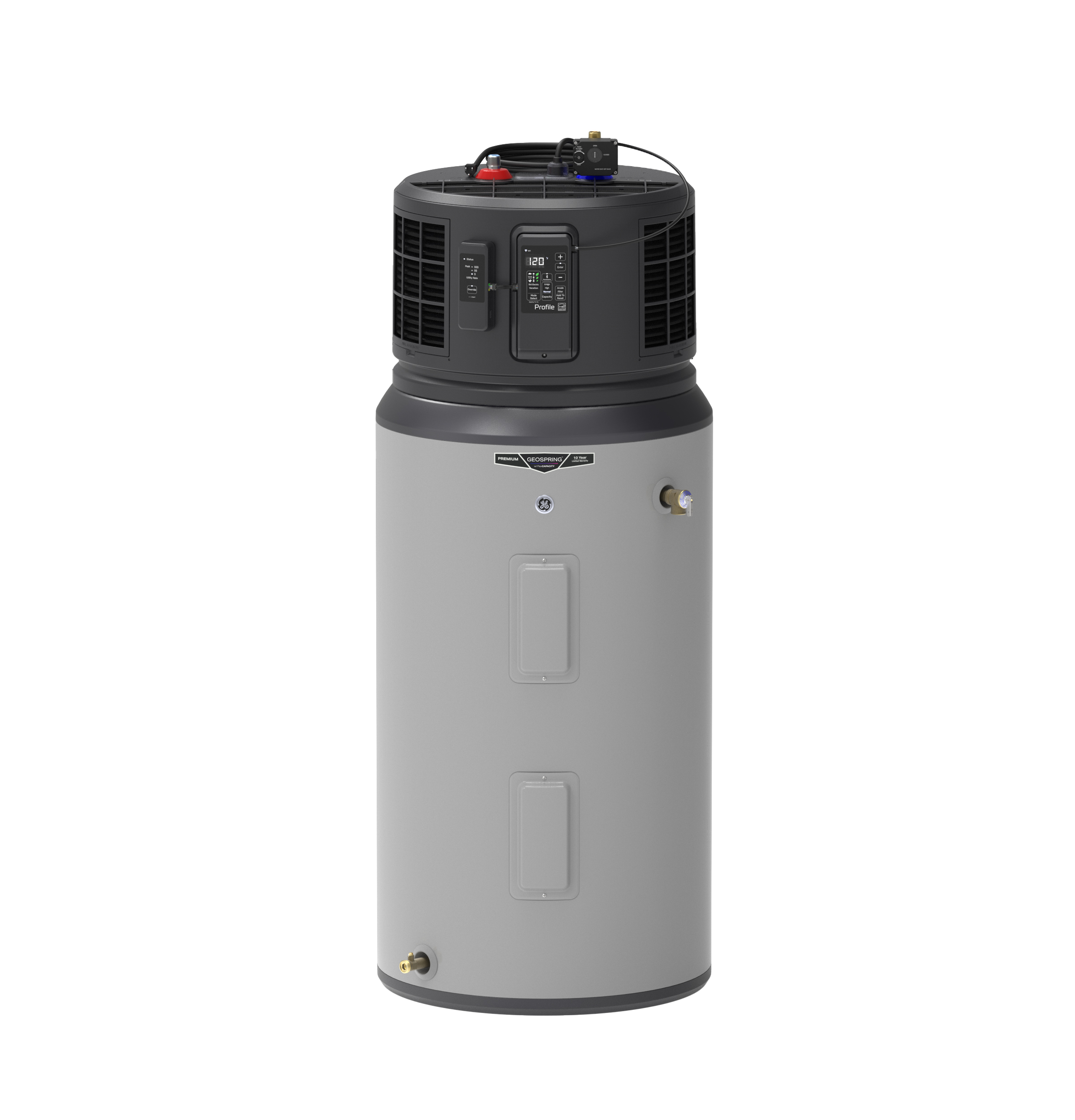 GE Profile™ GEOSPRING™  Smart Hybrid Heat Pump Water Heater 65-gallon - 120V - FlexCapacity