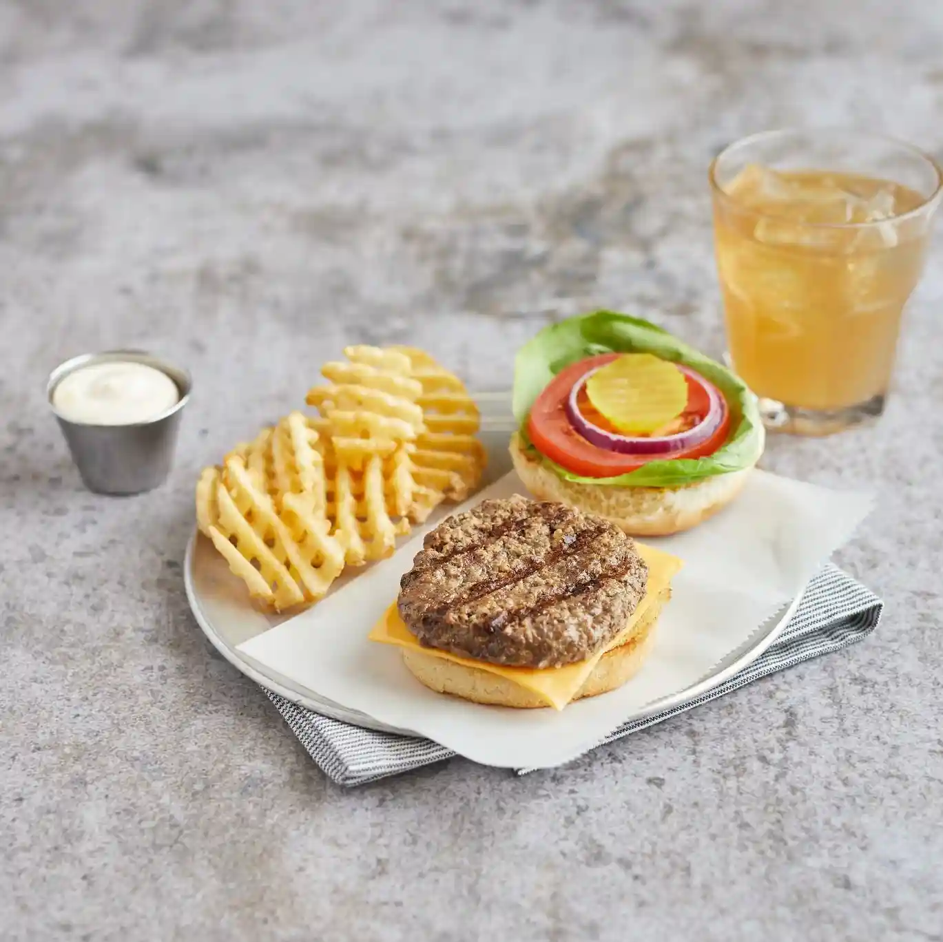 AdvancePierre™ Fully Cooked Flame Grilled Beef Steak Patties, 3 oz._image_2