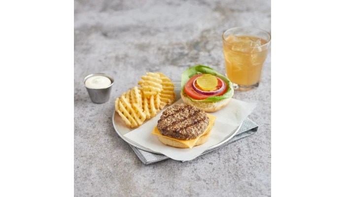 AdvancePierre™ Fully Cooked Flame Grilled Beef Steak Patties, 3 oz._image_1