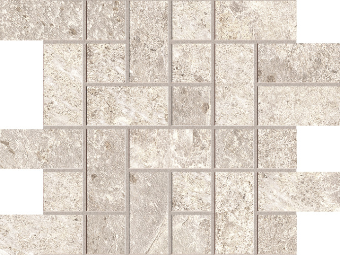 Folk Beige 9×12 Polygon Mosaic