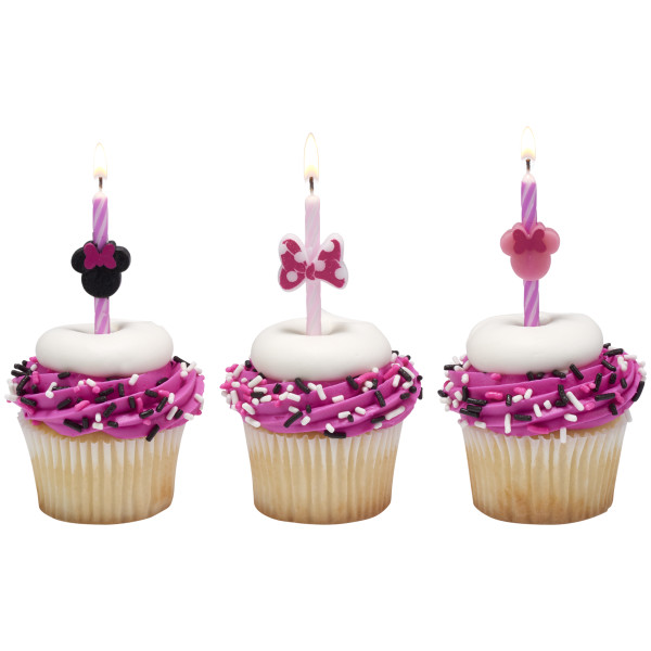 Minnie Mouse Icon Licensed Candles