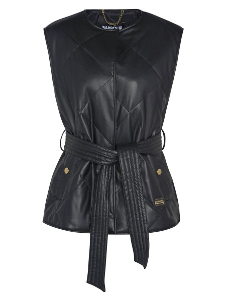 Gilet trapuntato Rosa in ecopelle Gilet trapuntato Rosa in ecopelle