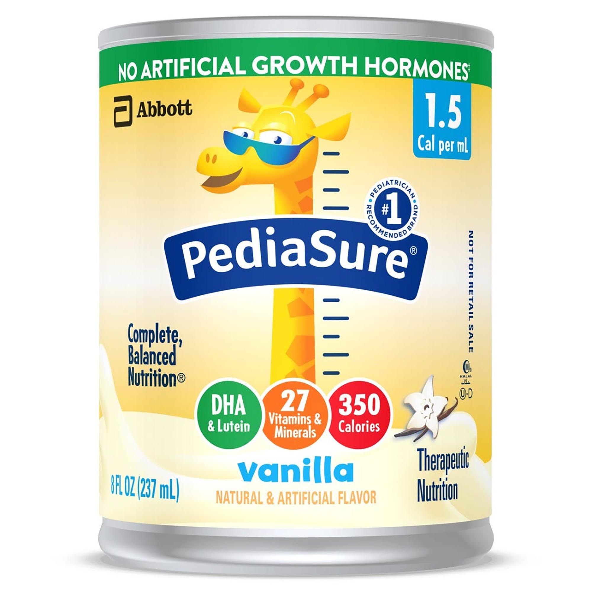 PediaSure® 1.5 Cal Therapeutic Nutrition, Vanilla, 8-ounce Can