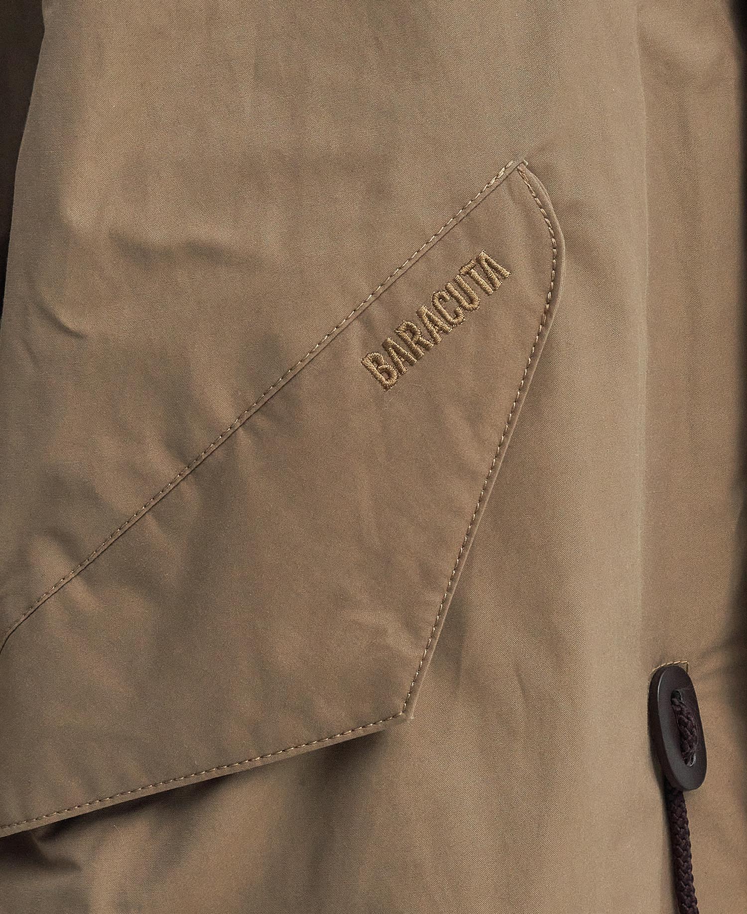 Barbour x Baracuta Mods Casual Parka Jacket image number 6