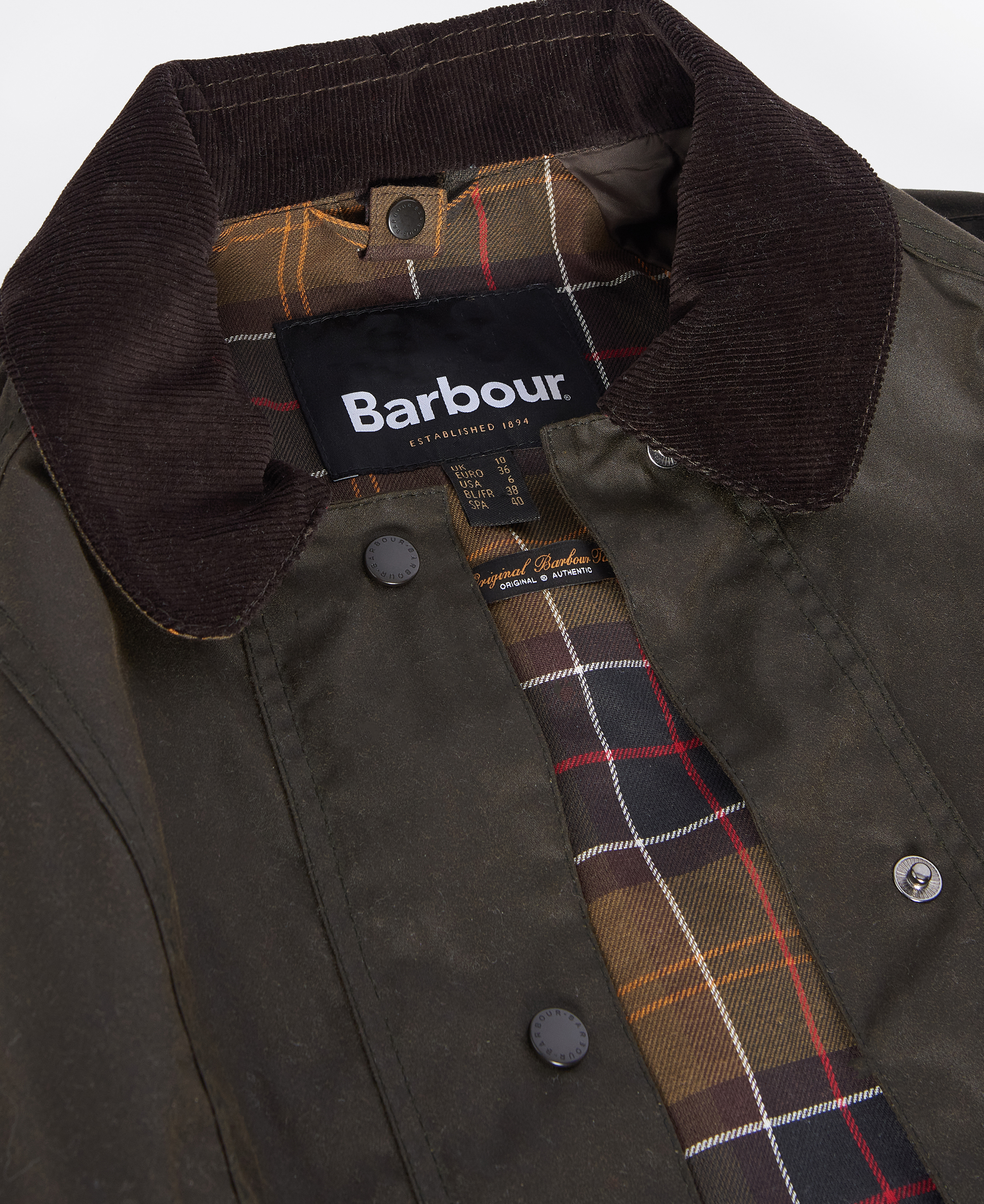 Classic Beadnell® Waxed Jacket image number 8