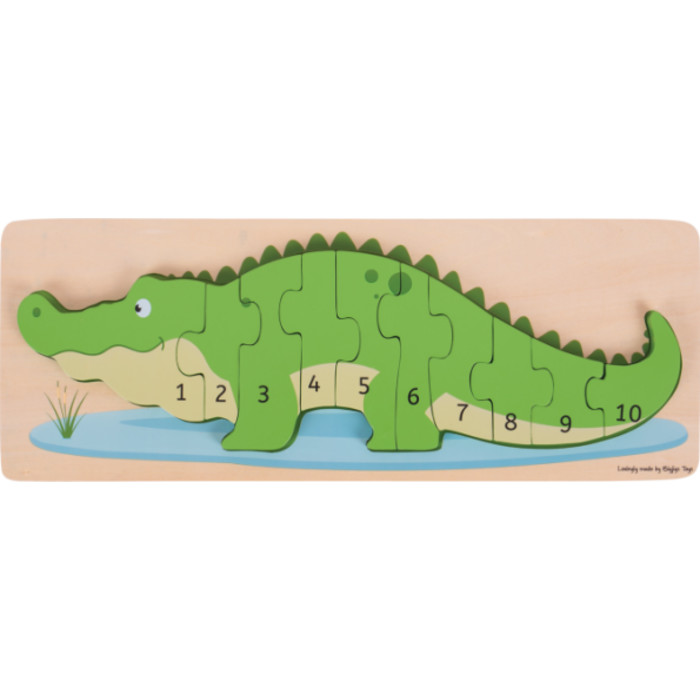 Crocodile Number Puzzle