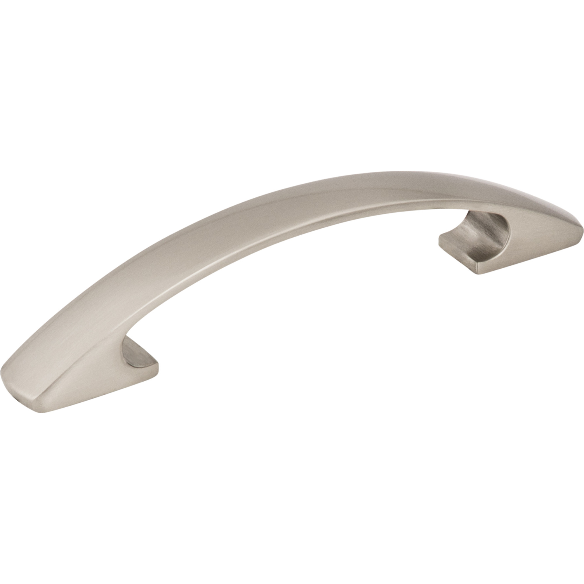 Strickland 96 mm Center-to-Center Arch Pull, Satin Nickel