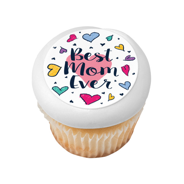 Best Mom Ever PhotoCake® Edible Image®