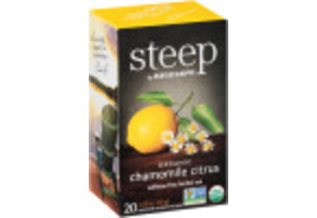 chamomile citrus herbal tea - case of 6 boxes - total of 120 teabags