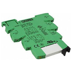 Phoenix Contact 2966171 DIN Rail Mountable PLC Relay Module, Green ...