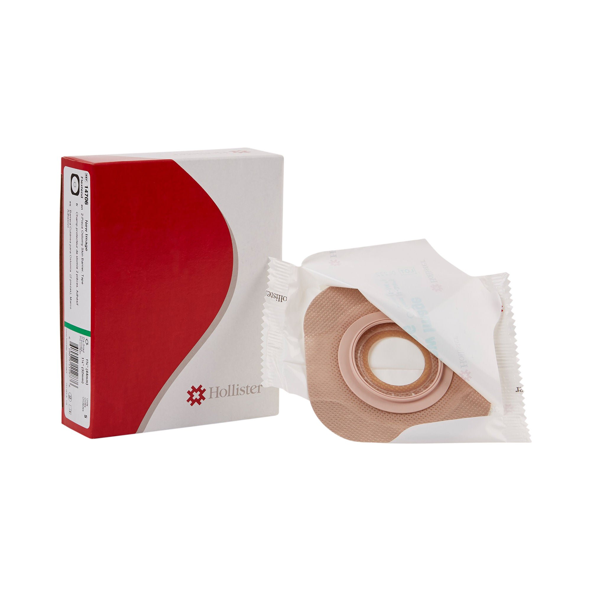 New Image™ Flextend™ Colostomy Barrier, Pre-cut to fit 32mm Stomas