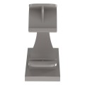 Latching Wire Clip, Adhesive Backed, Max. Bundle Dia. 0.50 in., Nylon 6.6, Grey
