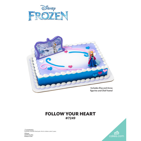 Frozen Follow Your Heart DecoSet® The Magic of Cakes® Page