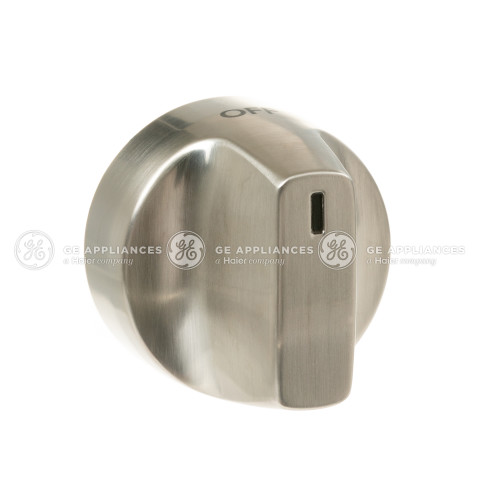 Brushed Stainless Steel Single Element Knob