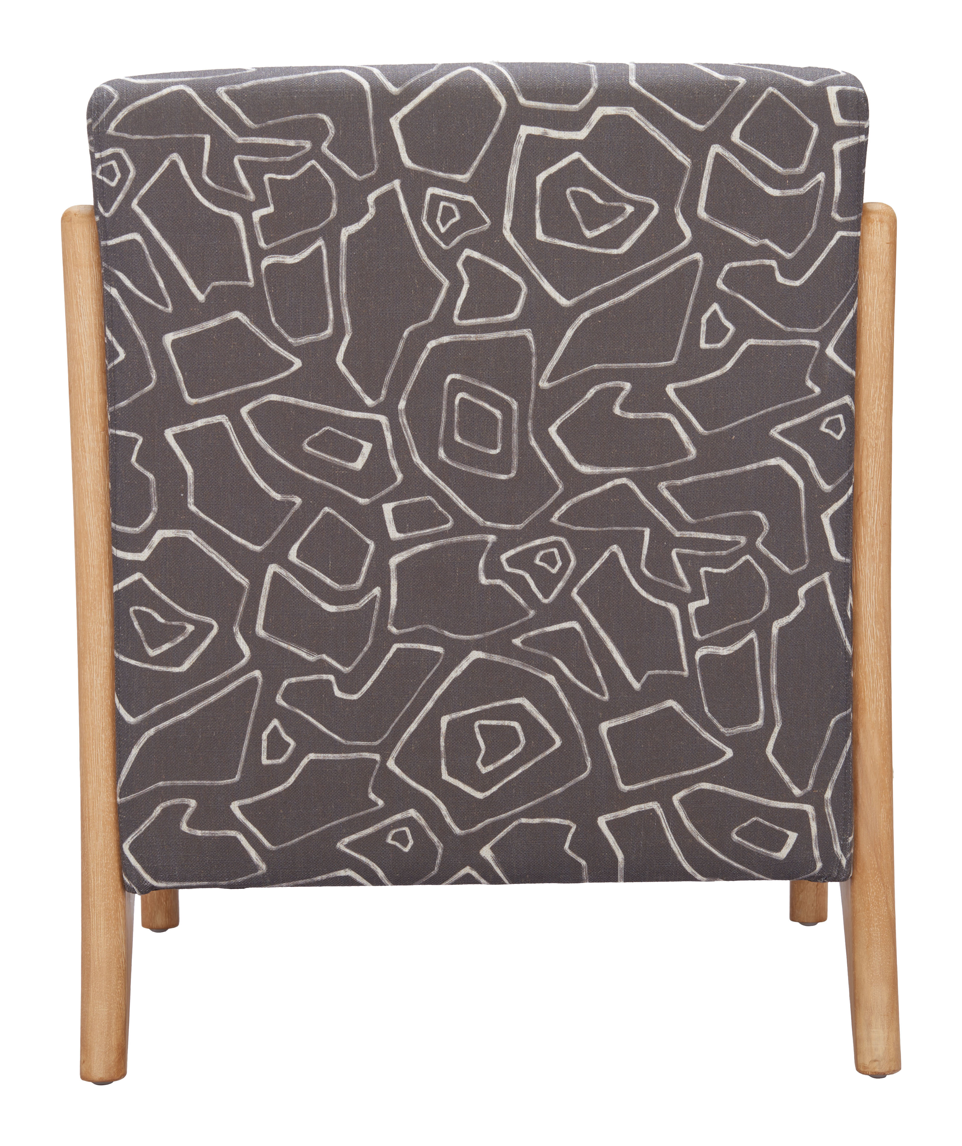 Runa Accent Chair Gray & Natural product image