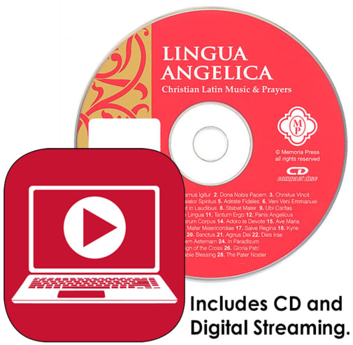 Memoria Press Lingua Angelica CD