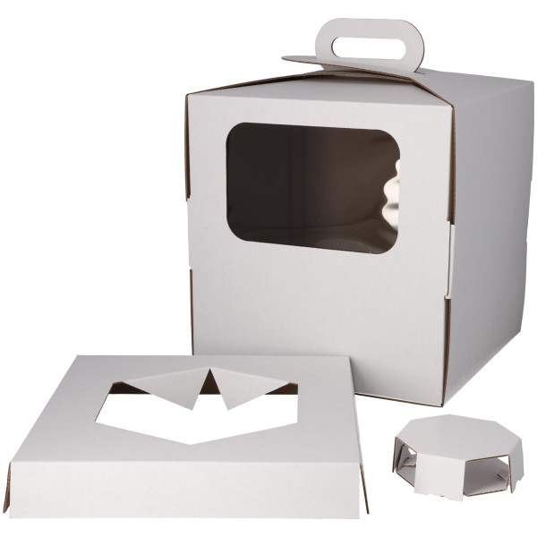 Cupcake Bouquet Vase/Box Cake Box