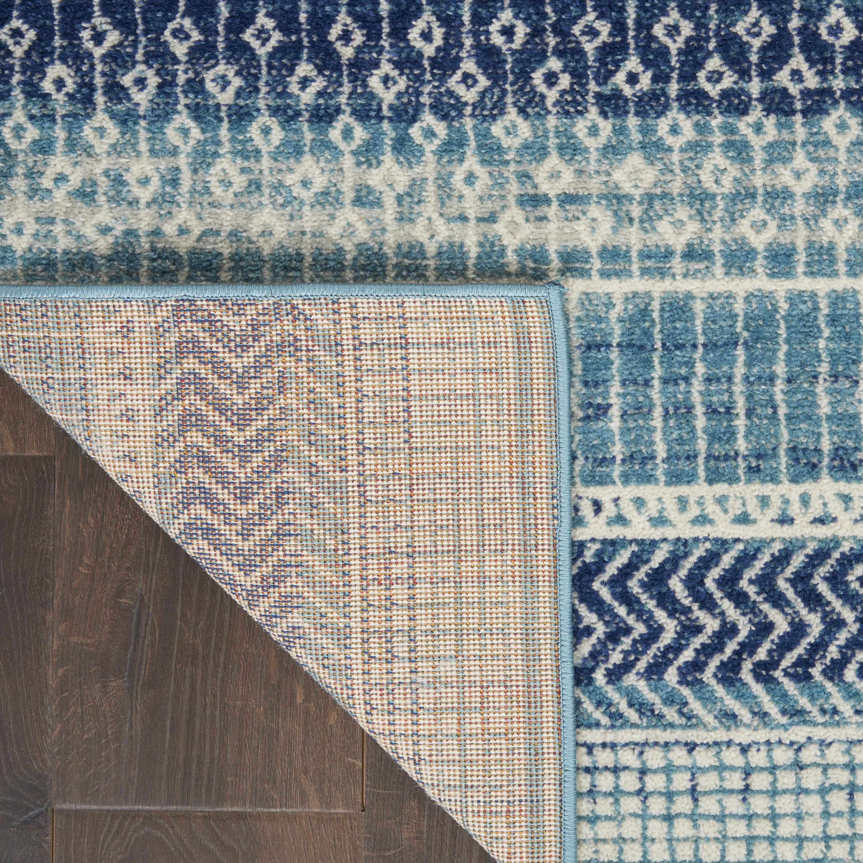 Nourison Passion 8' x 10' Navy Blue Bohemian Indoor Rug