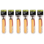 Champion Sports Plastic 12" Hand Pump, Pack of 6 CHSIP12-6