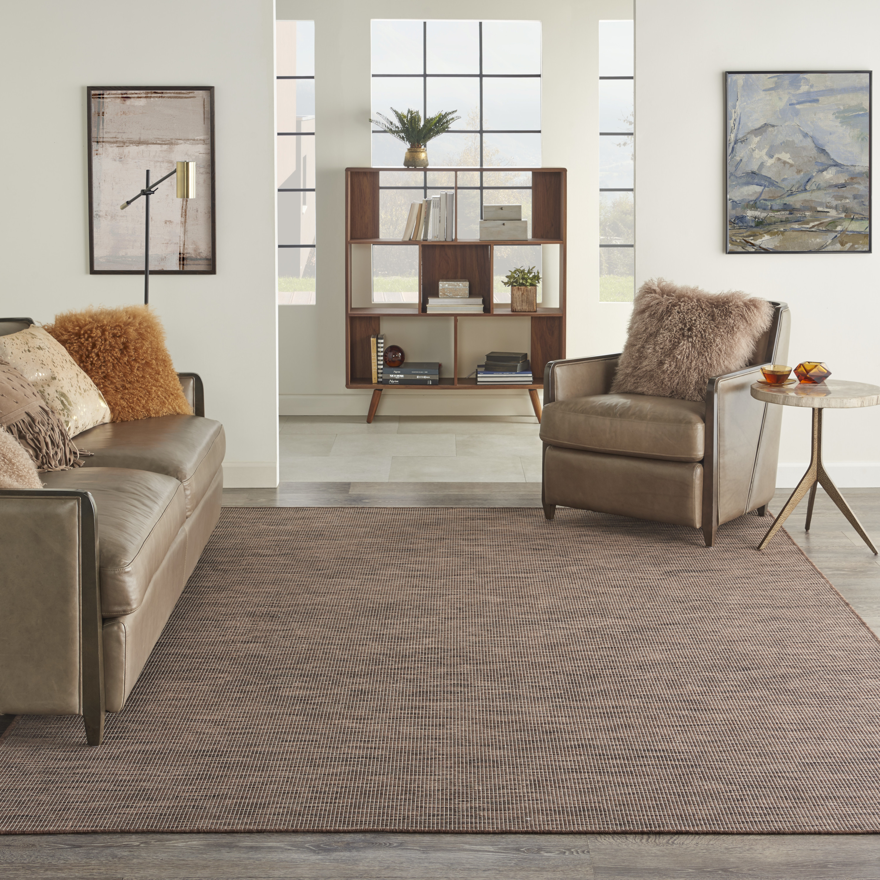 Nourison Positano 7' x 10' Natural Modern Rug