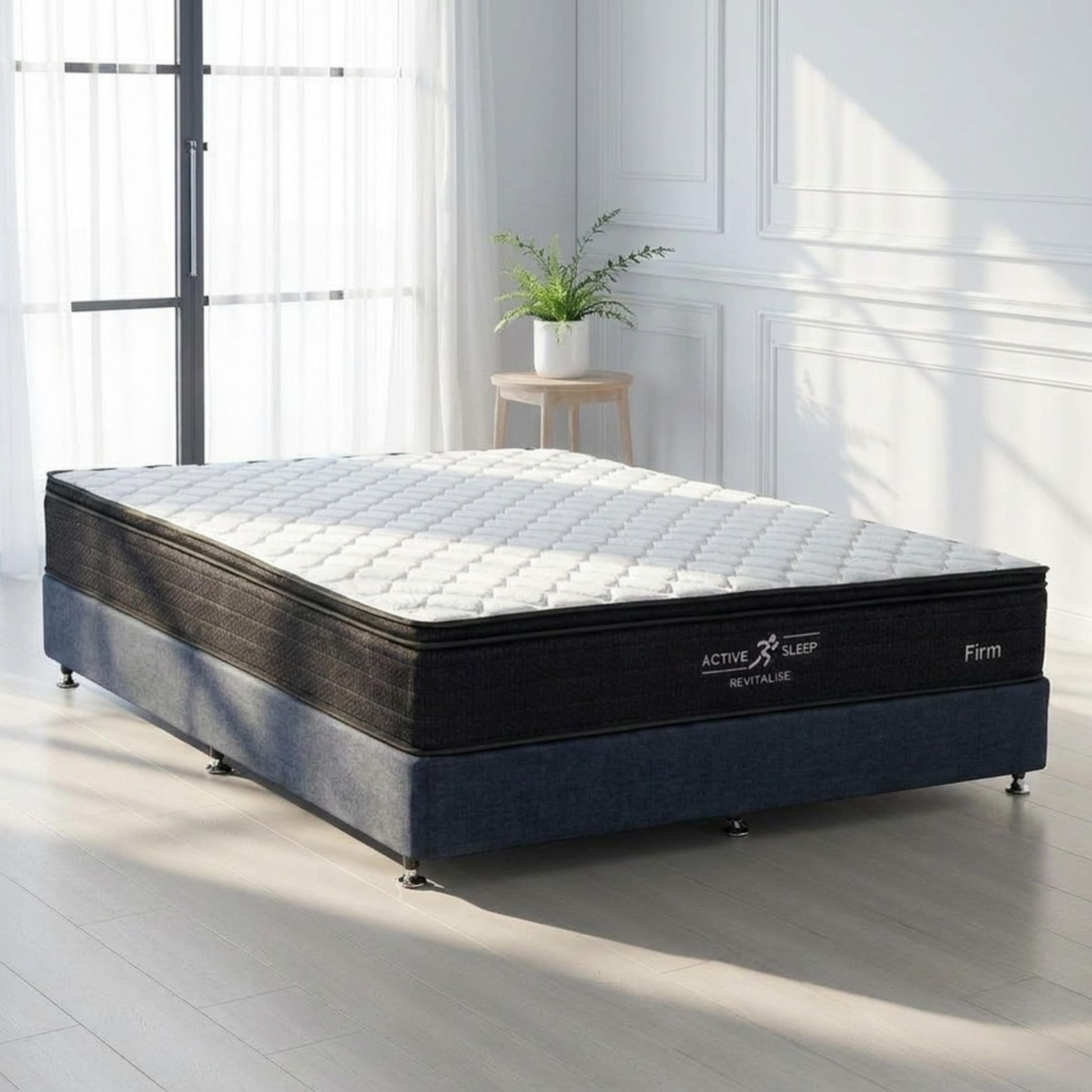 Lifestyle image of the Active Sleep Revitalise Mattress, Firm from Forty Winks