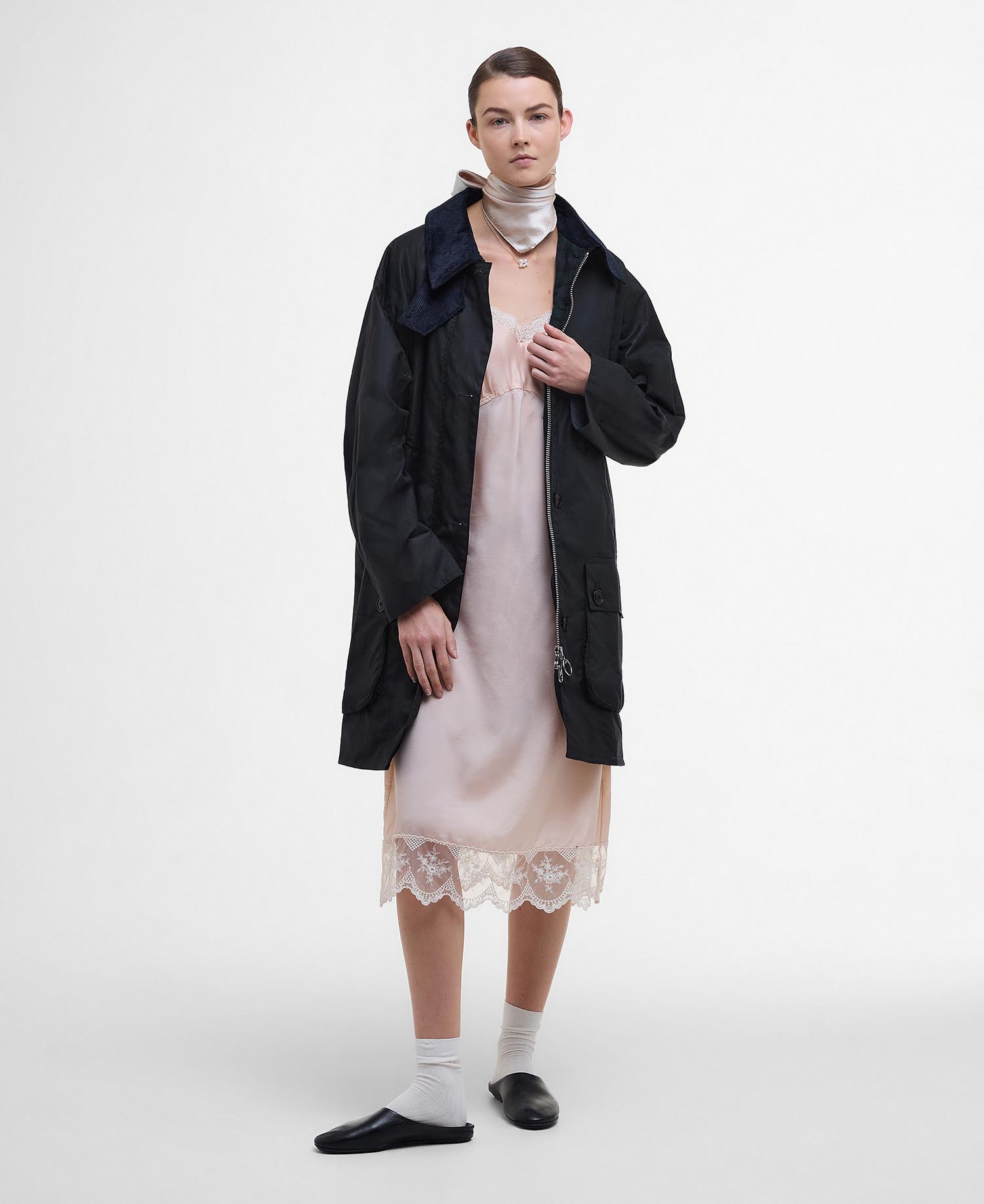 Giacca cerata oversize Loren Barbour The Edit by Alexa image number 0