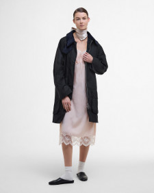 Giacca cerata oversize Loren Barbour The Edit by Alexa 