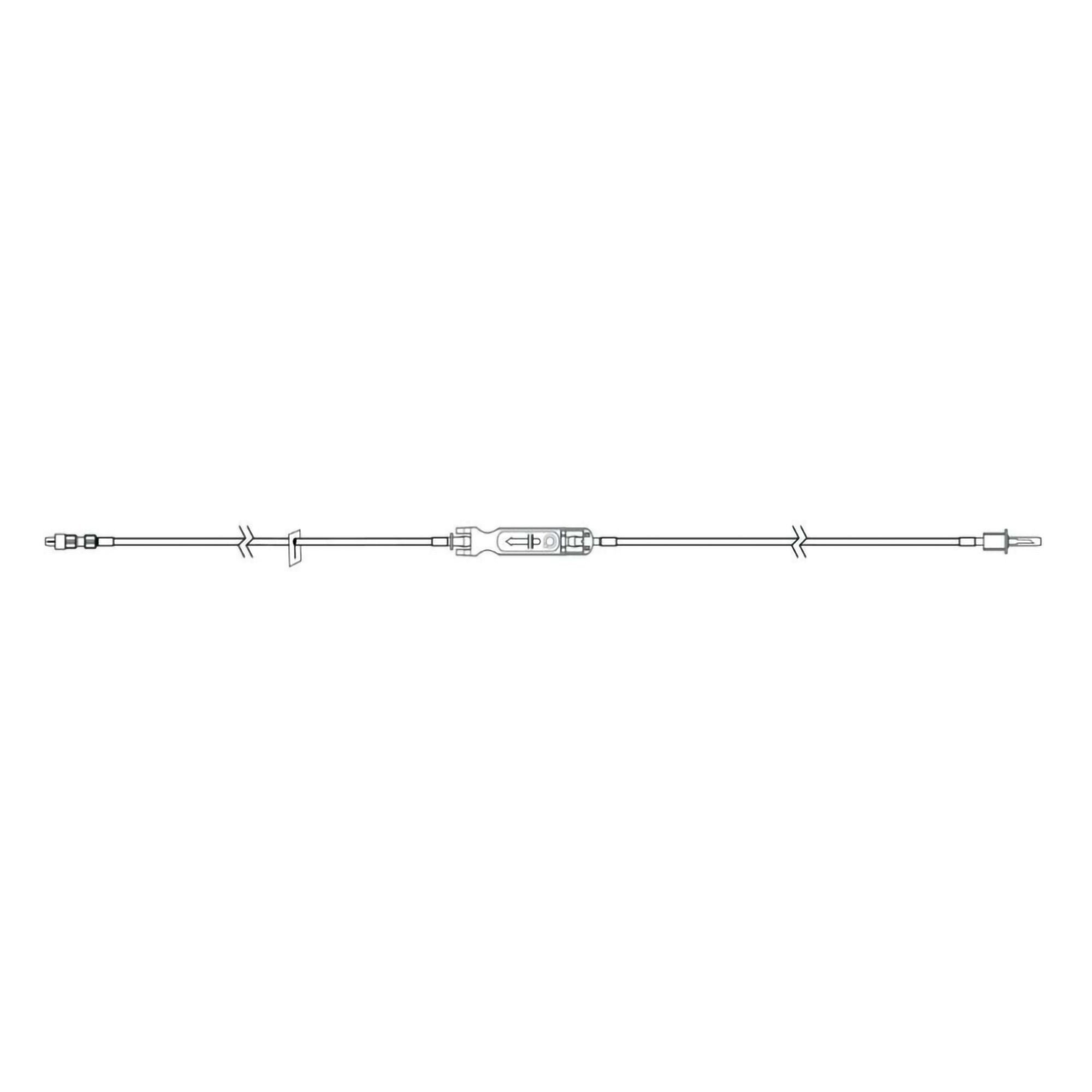 Eitan Group North America ADMIN SET, MICROBORE VNTD/N/VENTED SPIKE 114.45" (30/CS)