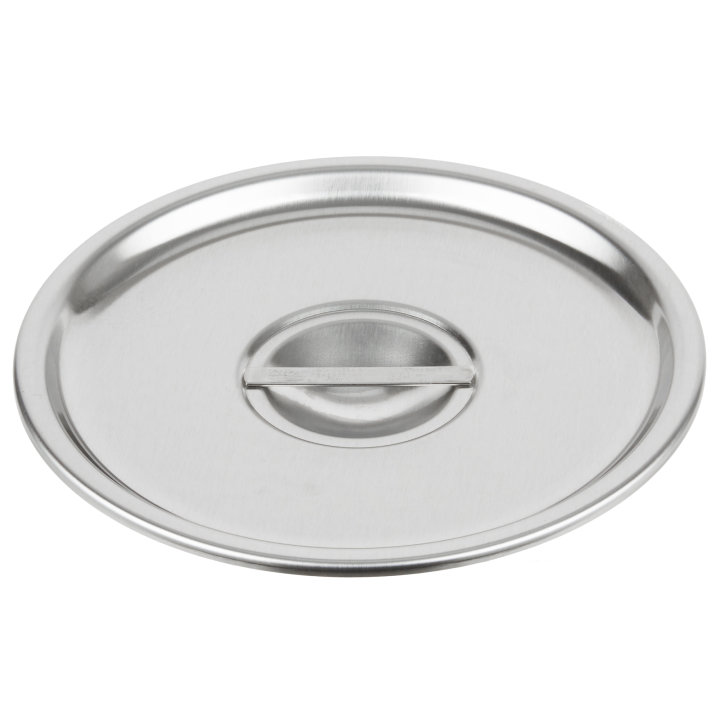 8 ¼-quart stainless steel bain-marie cover