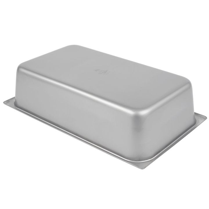 Full-size 4-inch-deep stainless steel deli pan