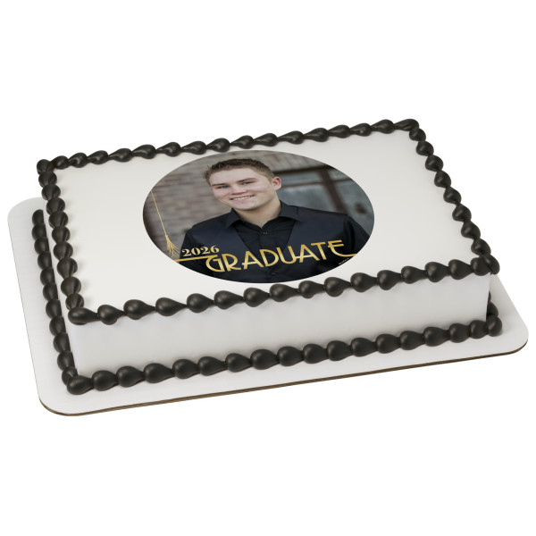 2026 Graduate PhotoCake® Edible Image® Frame
