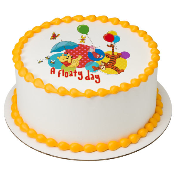 Winnie The Pooh Floaty Day Photocake Image | DecoPac