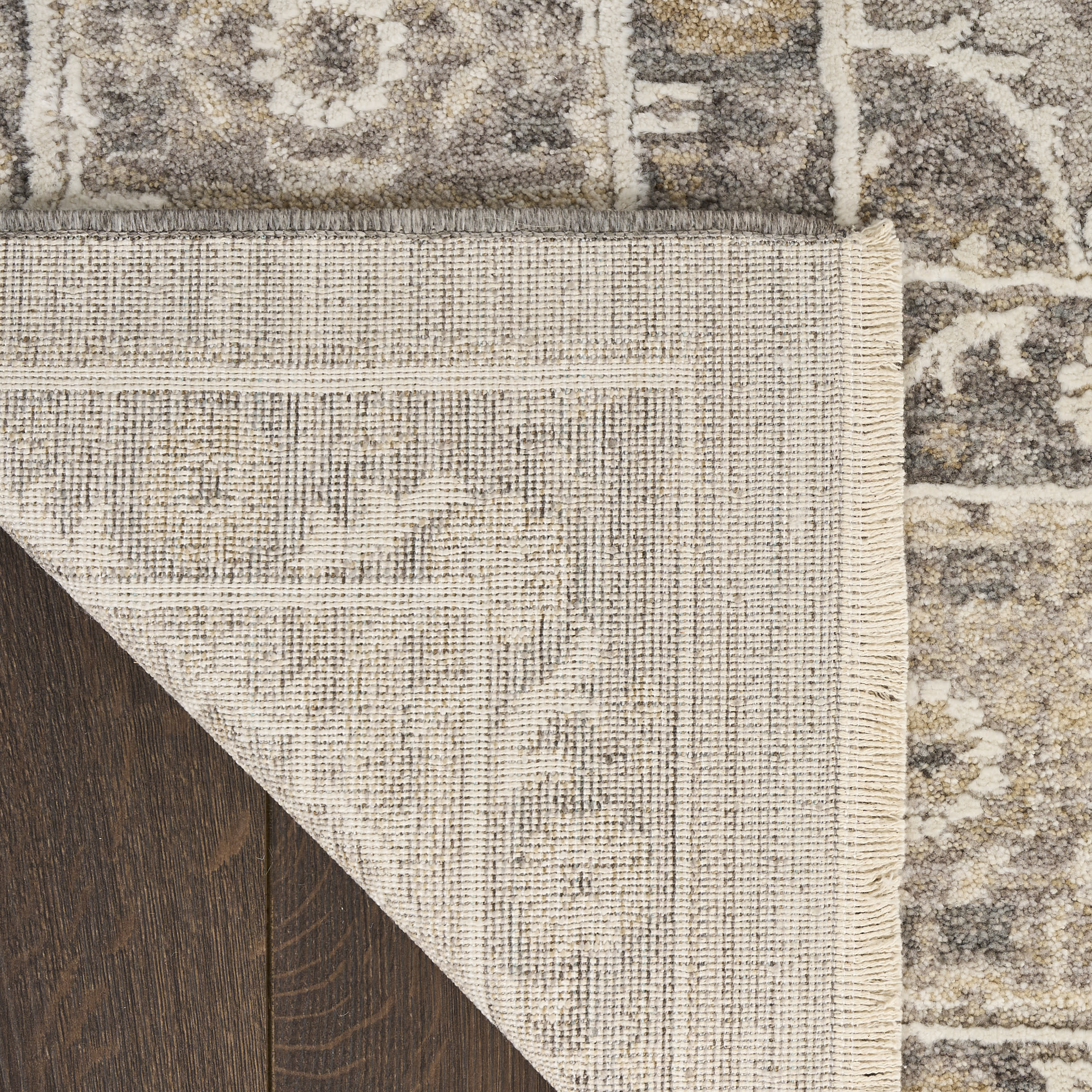 Nourison Retreat 7'10" x 10' Grey Vintage Indoor Rug