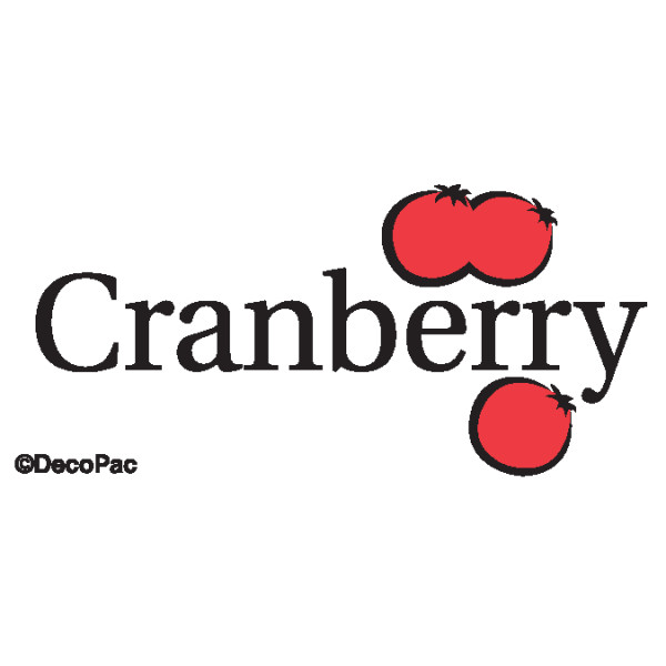 Cranberry Promotional Label