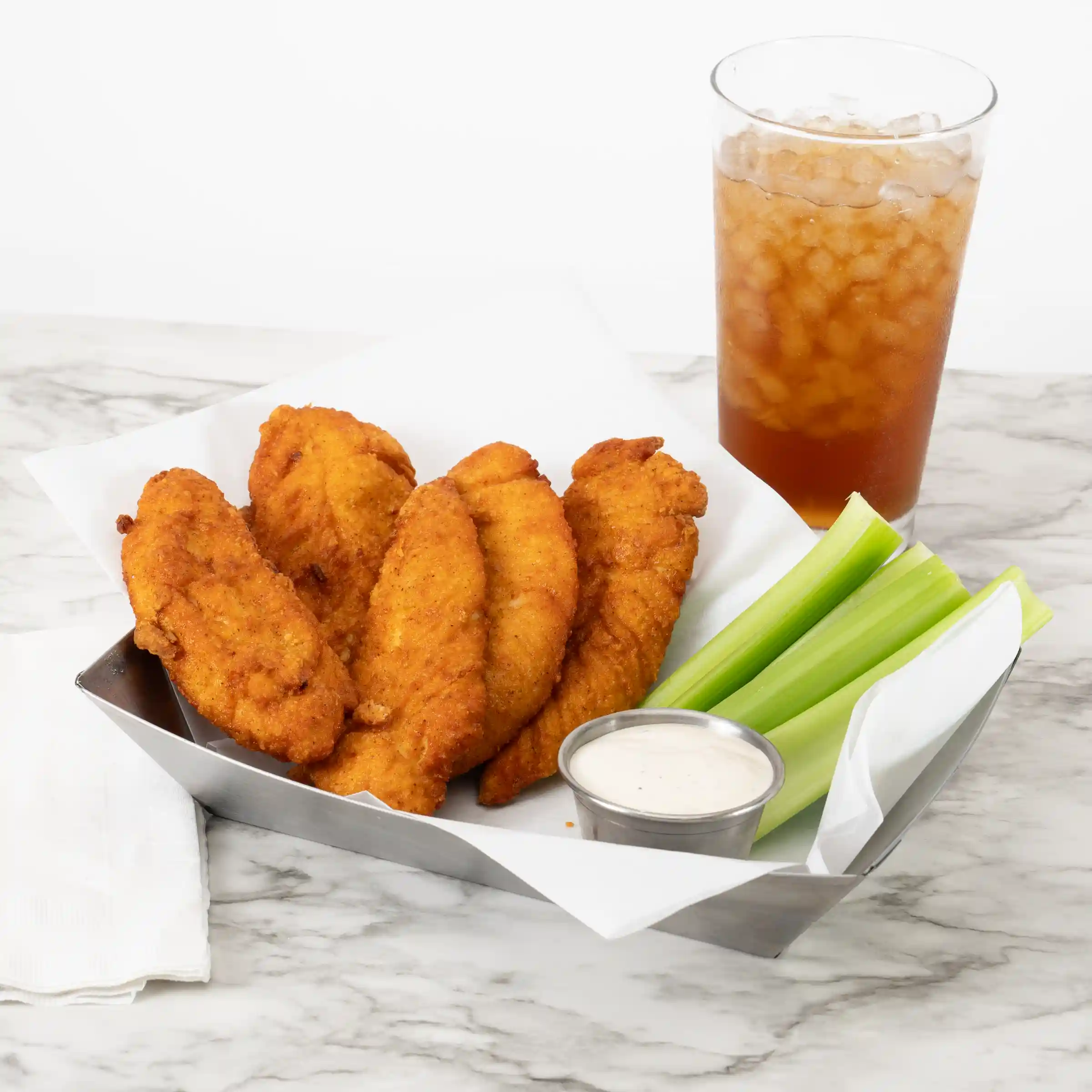 Tyson® Honey Stung® Fully Cooked Lightly Breaded Hot Honey Chicken Tenderloins _image_1