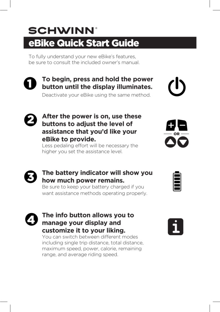 schwinn monroe 250 watt