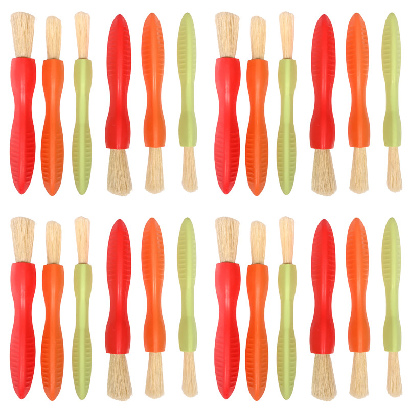 Triangle Grip Paint Brushes-BULK-3sz-Set of 24