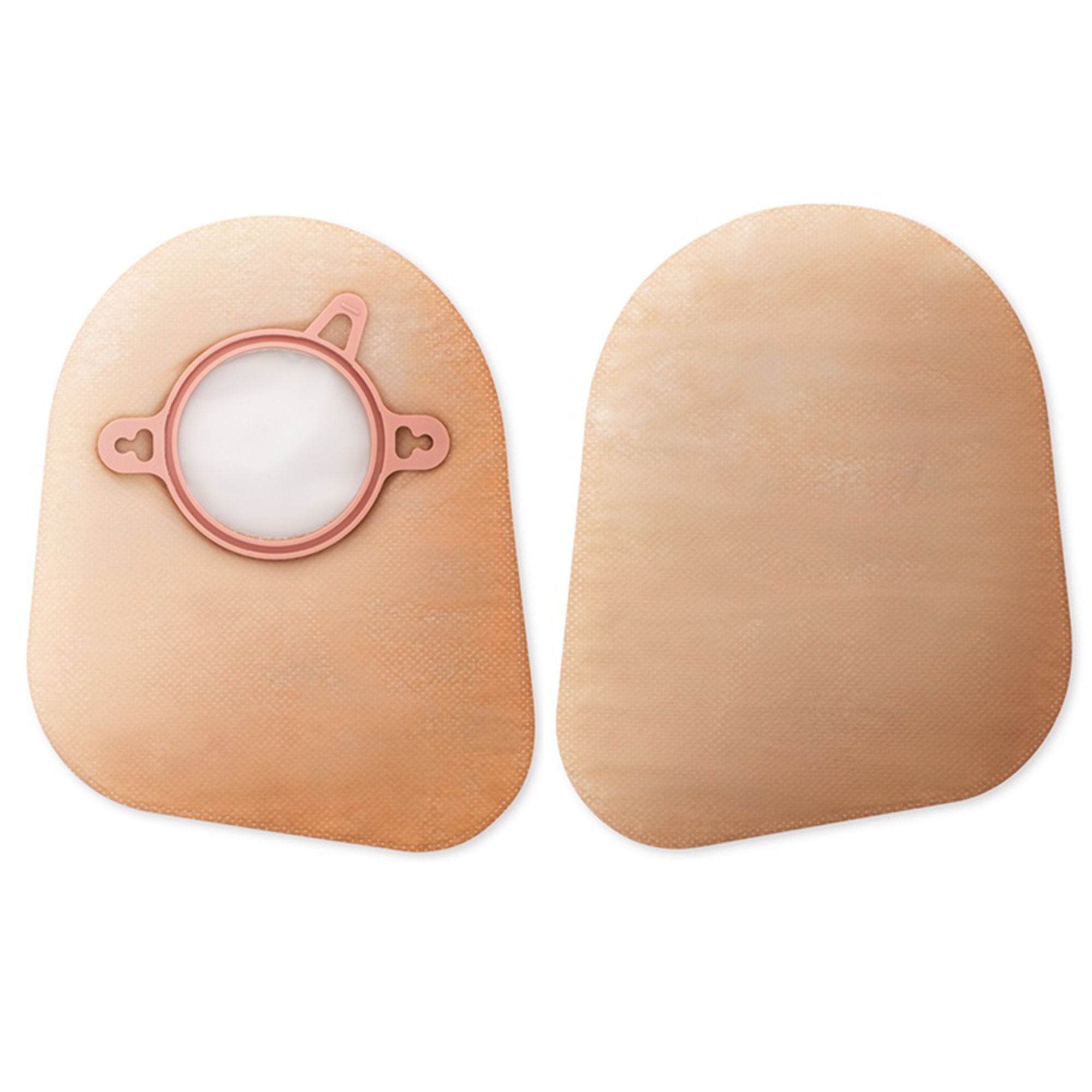 New Image™ 18352 Two-Piece Beige Ostomy Pouch, Pre-cut to Fit 44 mm Stoma, Green