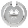 Stainless steel slotted cover for 3-quart inset