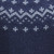 Maglione Hewton con collo alto con risvolto e motivo Fair Isle Navyswatch