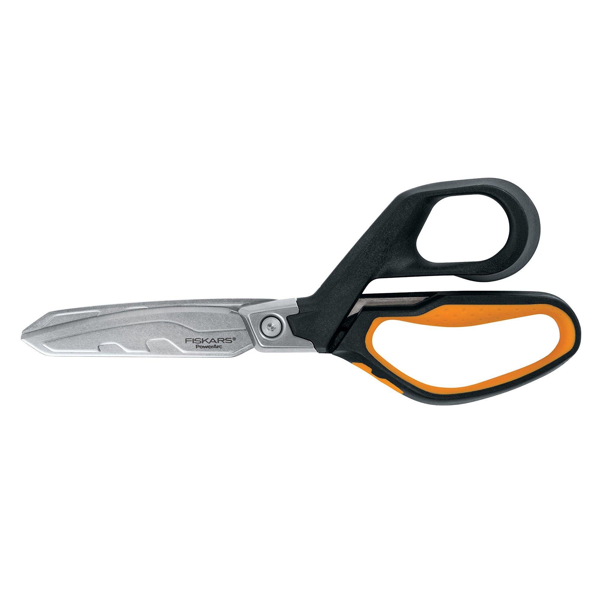 Trauma Shears Ortho-Glass® 9 Inch Length Stainless Steel / Plastic NonSterile Black Finger Ring Handle Straight Sharp Tip / Sharp Tip