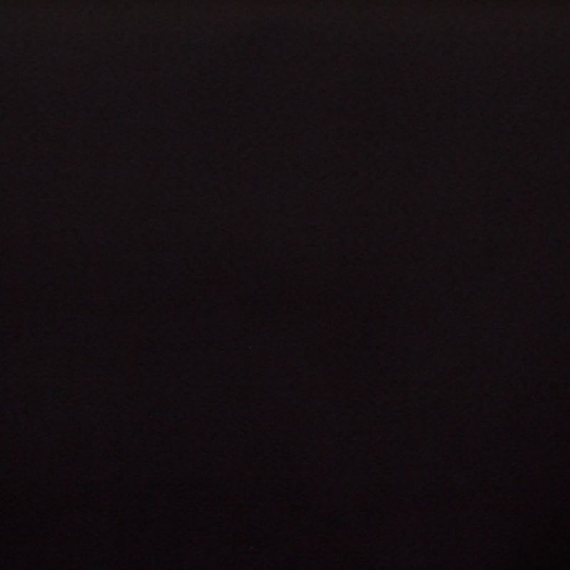 Matte dark wall centered in frame, flat and featureless; absorbing light and appearing unlit; context: dim indoor scene with no visible details or furnishings.