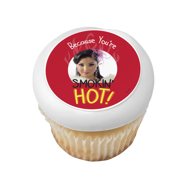 Because You're SMOKIN' HOT! PhotoCake® Edible Image® Frame