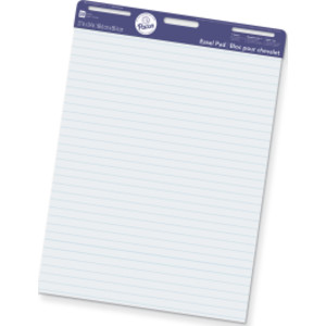 Easel Pad, Non-Adhesive, White, 1" Ruled 27" x 34", 50 Sheets
