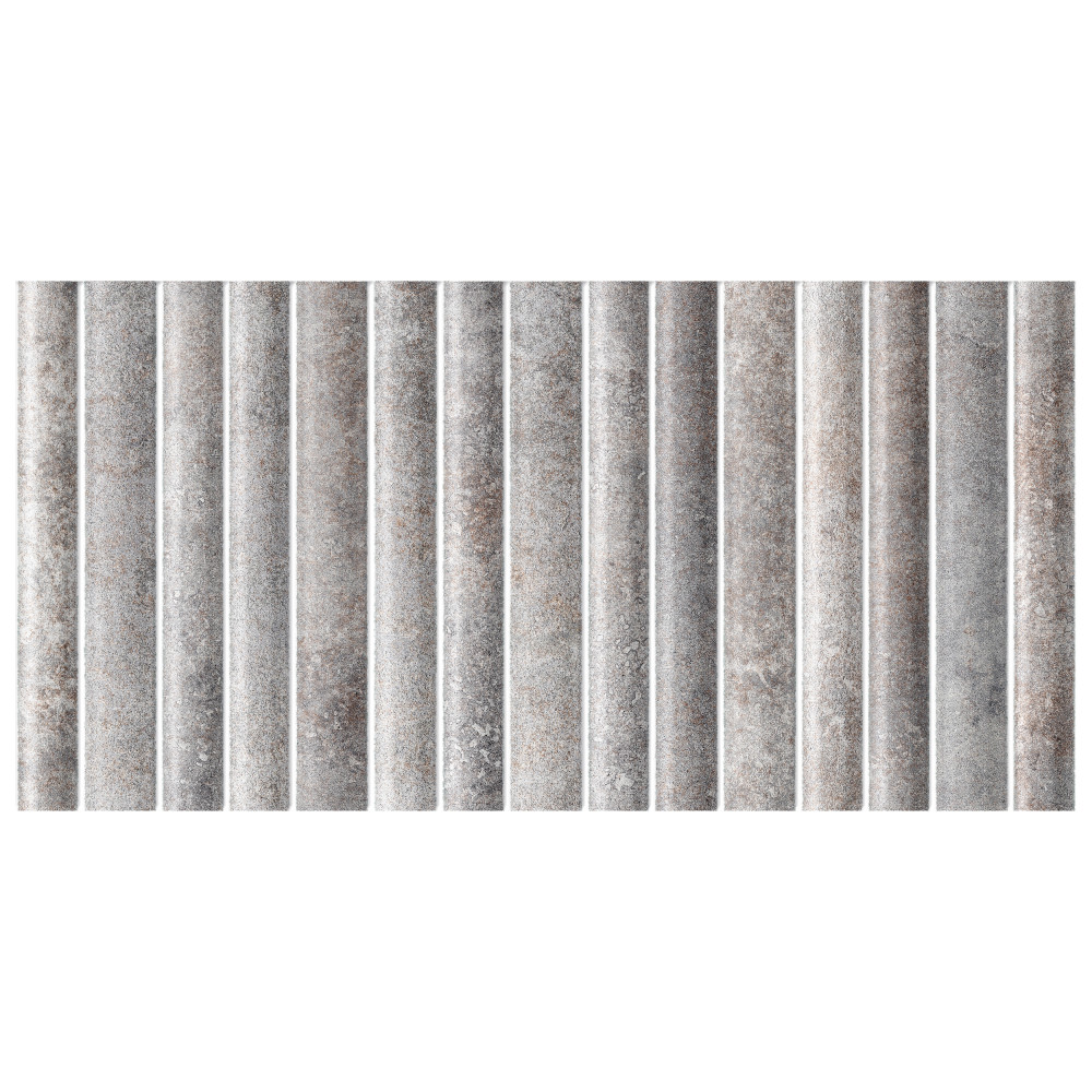 Rubik Greige 5-7/8 in. x 11-3/4 in. Ceramic Wall Tile