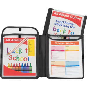 Homework Connector Folder, Black