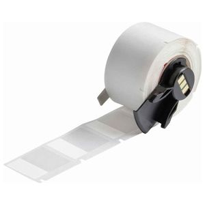 Self-Laminating Marker, White, Dimension (Inches): 1 W x 1.25 H in