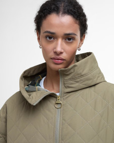 Maddy Quilted Jacket Dusky Green/Ancient